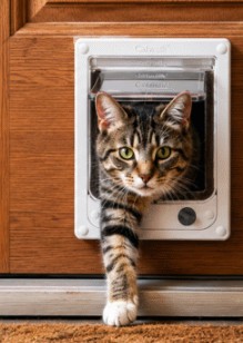 Multi magnetic cat door — Catwalk® Pet-Tek