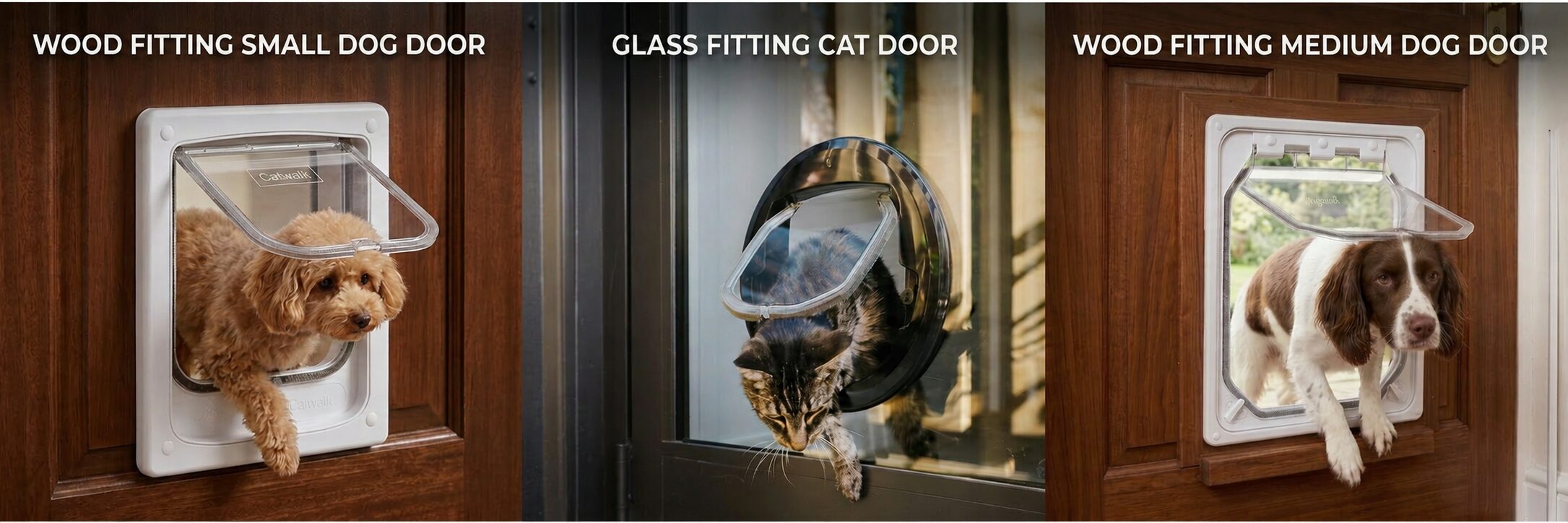 Best pet doors NZ and Australia — Pet-Tek Catwalk® and Dogwalk® range