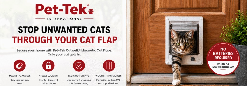 magentic cat flap